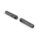 Chapes intérieures tirant arrière - Graphite (2) - XRAY - 353130-G