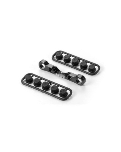 XB8 ALU REAR LOWER SUSP. HOLDER - FRONT - RF - SWISS 7075 T6 - 353317