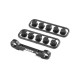 GT'23 ALU REAR LOWER SUSP. HOLDER - REAR - XRAY - 353332