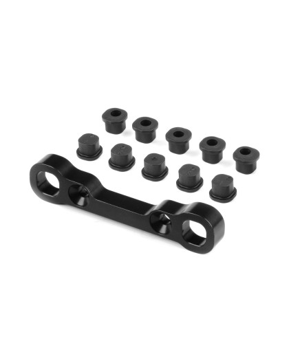 XB8 ALU REAR EXTRA LOWER SUSP. HOLDER - FRONT - XRAY - 353337