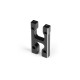 GTXE ALU CENTER MOUNT FOR FLEX ADJUSTMENT - XRAY - 354019