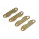 STEEL BRAKE PAD - LASER CUT - HARDENED (4) - 354121 - XRAY