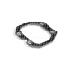 GTX CARBON CENTER MOUNTING PLATE - FLAT CHASSIS - XRAY - 354254