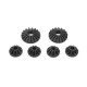 STEEL DIFF BEVEL & SATELLITE GEARS (2+4) - 355030 - XRAY