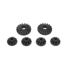 STEEL DIFF BEVEL & SATELLITE GEARS (2+4) - 355030 - XRAY