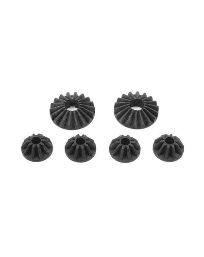 STEEL DIFF BEVEL & SATELLITE GEARS (2+4) - 355030 - XRAY