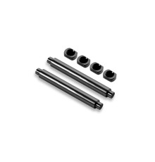 HEAT RESISTANT ALU DIFF PIN & INSERTS - 2G F/R (2+4) - XRAY - 355085