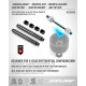 Axes de diff alu avec inserts 2G (2+4) - XRAY - 355085