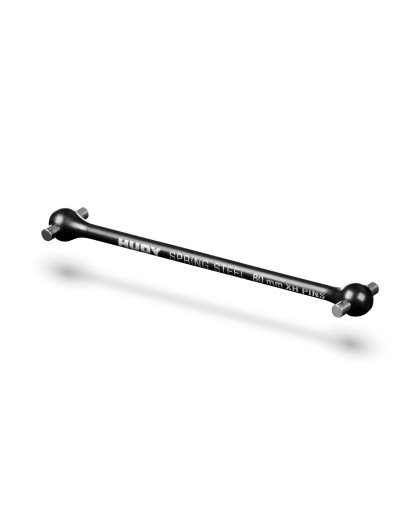 FRONT CENTRAL DOGBONE DRIVE SHAFT 80MM w XH PINS - XRAY - 355434-XH