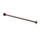 XB808 REAR CENTRAL CVD DRIVE SHAFT - HUDY SPRING STEEL™ - 355621 - 