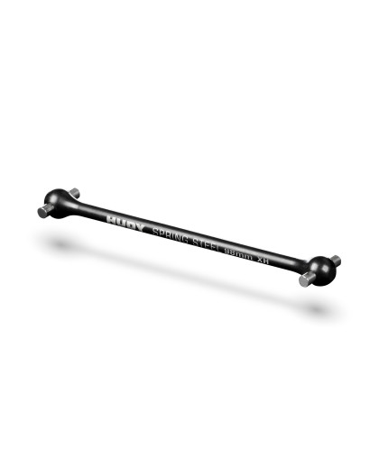 REAR CENTRAL DOGBONE DRIVE SHAFT 98MM w XH PINS - XRAY - 355633-XH