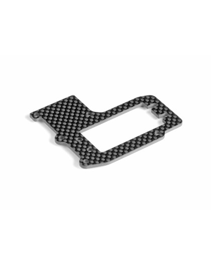GTXE CARBON SERVO & RECEIVER CASE HOLDER - XRAY - 356105