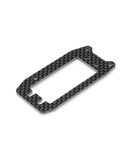 CARBON SERVO MOUNT - NARROW & LOWER BATTERY LAYOUT - XRAY - 356106