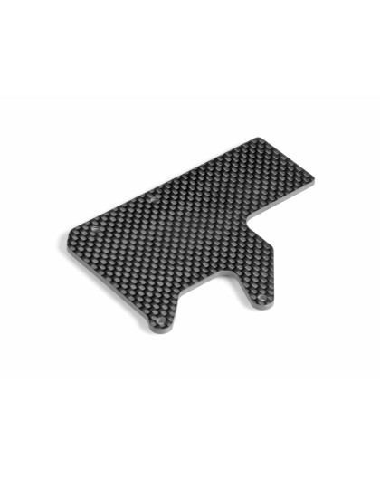 GTXE CARBON ELECTRONICS PLATE - FLAT CHASSIS - XRAY - 356158