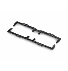 GTXE CARBON BATTERY BACKSTOP - REAR & FRONT - XRAY - 356170
