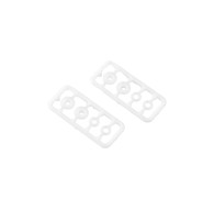 COMPOSITE SET OF SHIMS FOR SHOCKS - DELRIN (2) - 358018 - XRAY