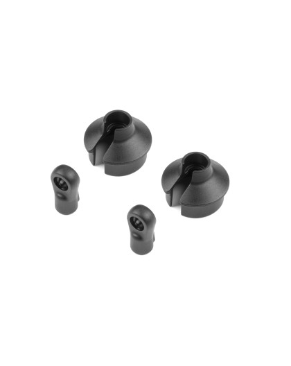 COMPOSITE SHOCK PARTS WITH KEYED BALL JOINTS - XRAY - 358021