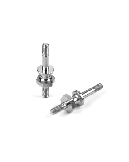 XRAY TITANIUM M3/M3 UPPER SHOCK MOUNT STAND OFF (2) - XRAY - 358047-T