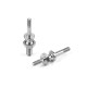 Fixation d'amortisseurs supérieur M4 Titane (2) - XRAY - 358048-T