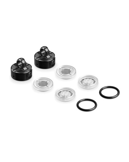 XB8 MULTI ADJ. 3-IN-1 ALU SHOCK CAP + MEMBRANES (2) - XRAY - 358057-K