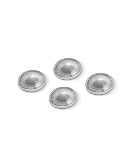 XB8 SHOCK RUBBER MEMBRANE BOTTOM RIBBED - SOFT (4) - 358084-S - XRAY