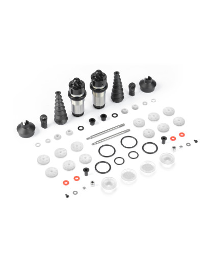 XB8 FRONT SHOCK ABSORBERS 44.5MM – COMPLETE SET (2) - XRAY - 358111