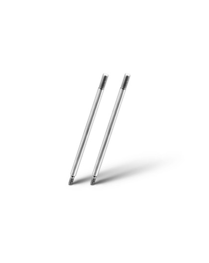 XB8 Tiges d'amortisseurs AR 71.5mm (2) - XRAY - 358265