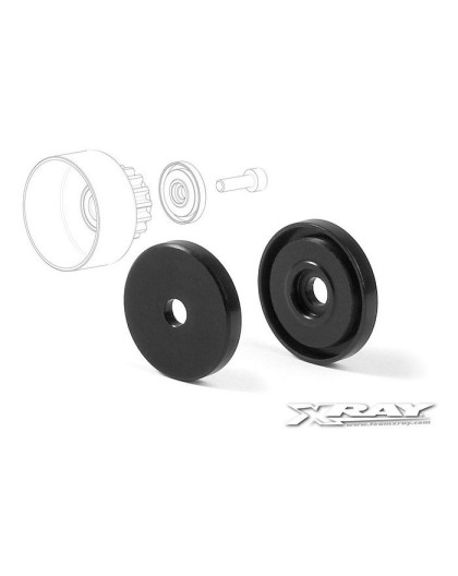 ALU LABYRINTH DUST COVER FOR CLUTCH BELL - 358520 - XRAY