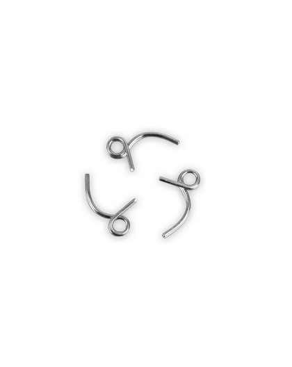 HIGH TORQUE CLUTCH SPRINGS - SILVER - HARD (3) - 358589 - XRAY