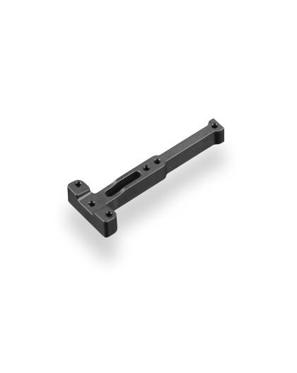 COMPOSITE CHASSIS BRACE FRONT - HARD - GRAPHITE - XRAY - 361286-G