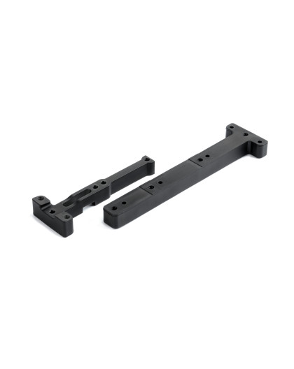 CHASSIS BRACE FRONT & REAR - NARROW - MEDIUM - XRAY - 361287-M