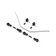 ANTI-ROLL BAR 1.0MM SET - 362400 - XRAY