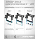 ADJUSTABLE MULTI-FLEX STEERING SYSTEM BRACE - SET - XRAY - 362560