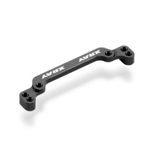 ALU STEERING PLATE 2-H. - 6MM PROFILED SHAPE - XRAY - 362575