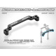 Barre ackerman alu profilée 2 trous -6mm - XRAY - 362575