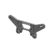 CARBON SHOCK TOWER FOR HS BULKHEAD - 5 DOTS - REAR - XRAY - 363089