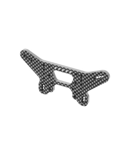 CARBON SHOCK TOWER FOR HS BULKHEAD - 5 DOTS - REAR - XRAY - 363089