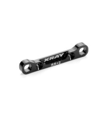 ALU REAR LOWER SUSP. HOLDER +2 - REAR - 7075 T6 (5MM) - 363321 - XRAY