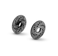 ALU ONE-WAY SLIPPER CLUTCH PLATES - VENTILATED (2) - XRAY - 364130-L