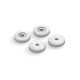 PRECISION SHOCK PISTON BLANKS 2.5MM - BIG BORE (4) - XRAY - 368033