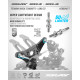 XRAY TITANIUM SHOCK STANDOFFS - LONG (2) - XRAY - 368046-T