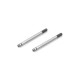 Tiges d'amortisseurs avant 40mm (2) - XRAY - 368162