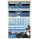 REAR SPRING-SET - 1 DOT (2) - 368284 - XRAY