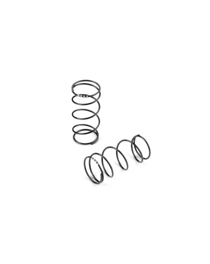 FRONT BIG BORE CONICAL SPRING-SET L42.5MM -4 DOTS (2) - XRAY - 368384
