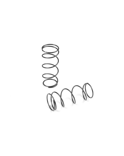 FRONT BIG BORE CONICAL SPRING-SET L 49MM - 2 DOTS (2) - XRAY - 368392