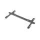 X1'24 Graphite Rear Brace 2.5mm - XRAY - 371083