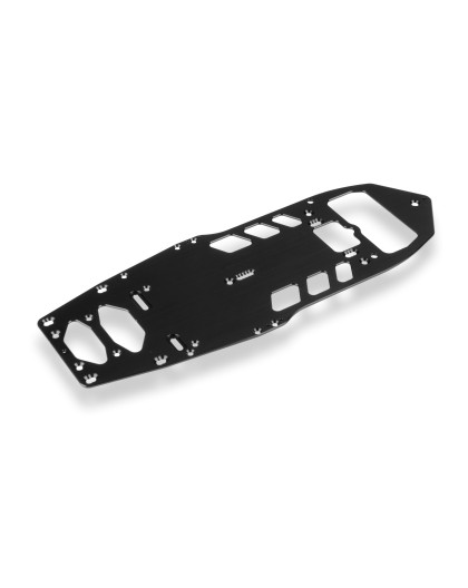 X12 Alu 1-Piece Chassis For Floating Servo - 1.5mm - XRAY - 371125