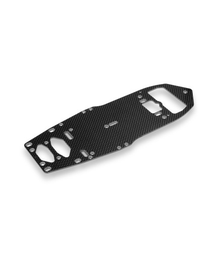 X12 Carbon 1-Piece Chassis For Floating Servo - 2.0mm - XRAY - 371126