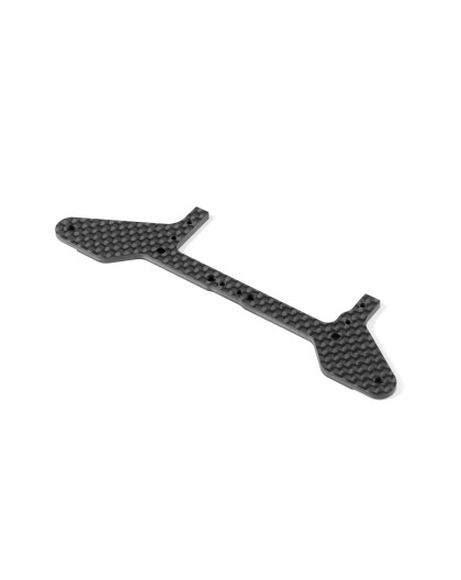 X12 CARBON REAR POD LOWER PLATE - FRONT - XRAY - 371166