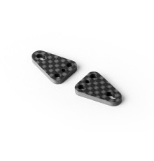 X12'20 Plaques pod arrière carbone 2.5mm (2) - XRAY - 371183